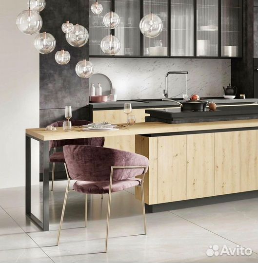 Прямая кухня.Кухонный гарнитур на заказ