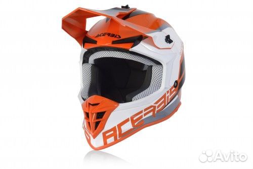 Шлем Acerbis linear Orange/White