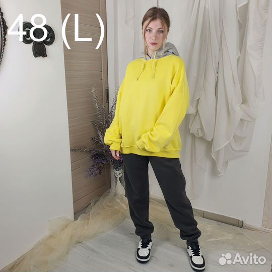 Худи с флисом 7986