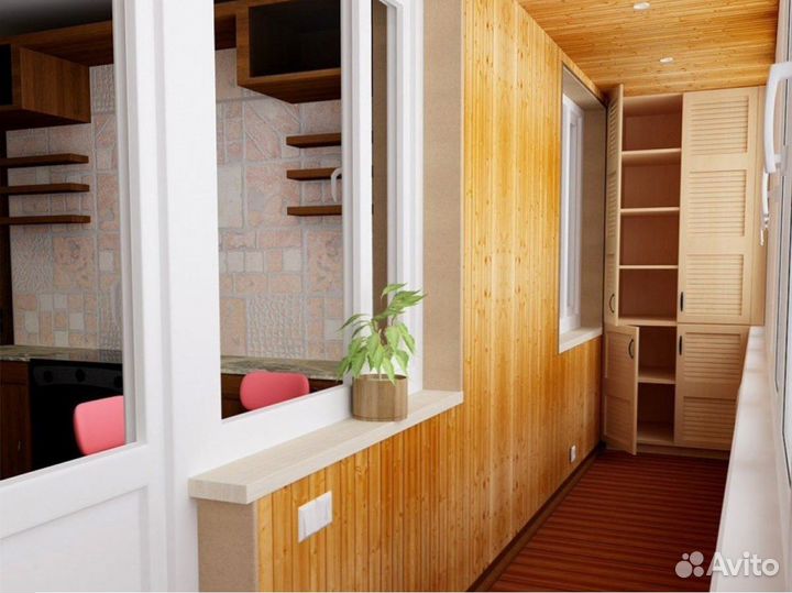 Остекление балконов