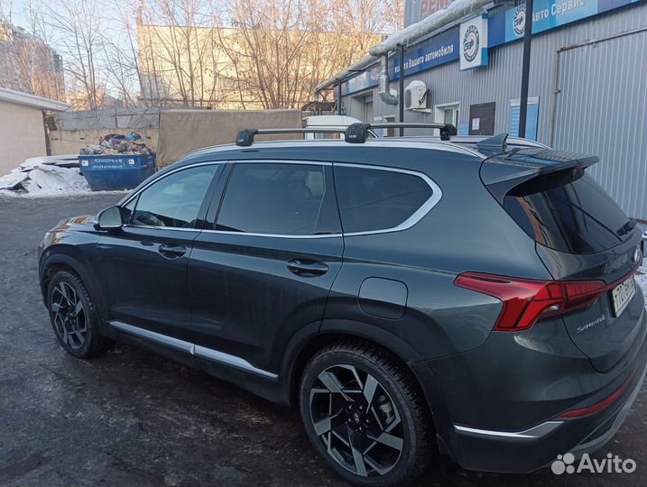 Багажник на крышу hyundai santa fe