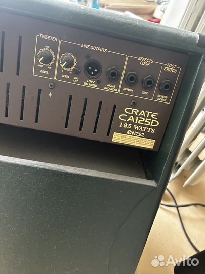 Комбоусилитель crate telluride ca125