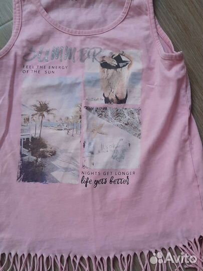 Детские вещи пакетом для девочки 140 см, 10 лет