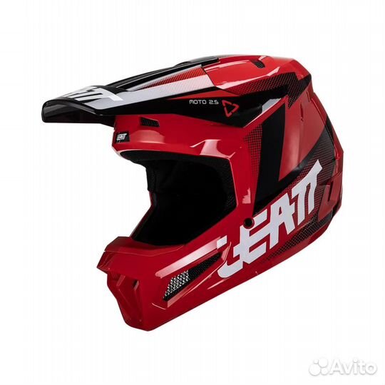 Новый Мотошлем Leatt Moto 2.5 Helmet Red 2024