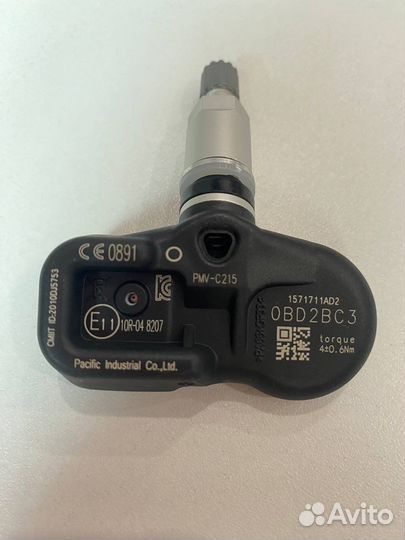 Датчики давления в шинах toyota Camry, Lexus