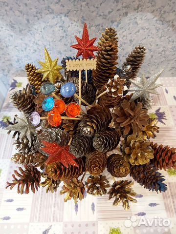 Букет из шишек