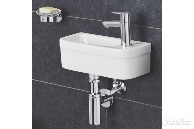 Раковина компактная, grohe Euro Ceramic, 37 см