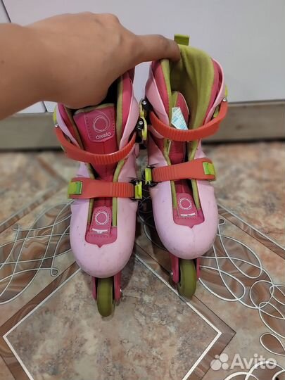 Роликовые коньки детские раздвижные
