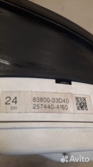 Панель приборов Toyota Camry