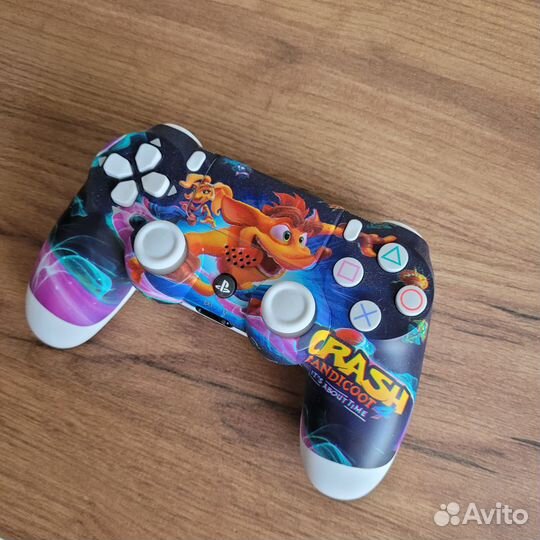 Джойстик dualshock ps4 v2 \ джойстик ps4 с принтом