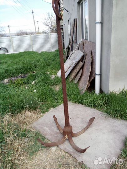 Старинные якоря