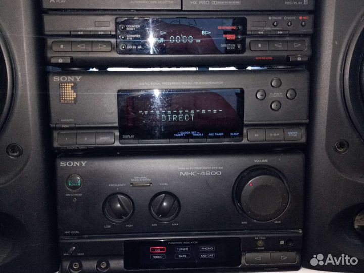 Музыкальный центр sony 4800