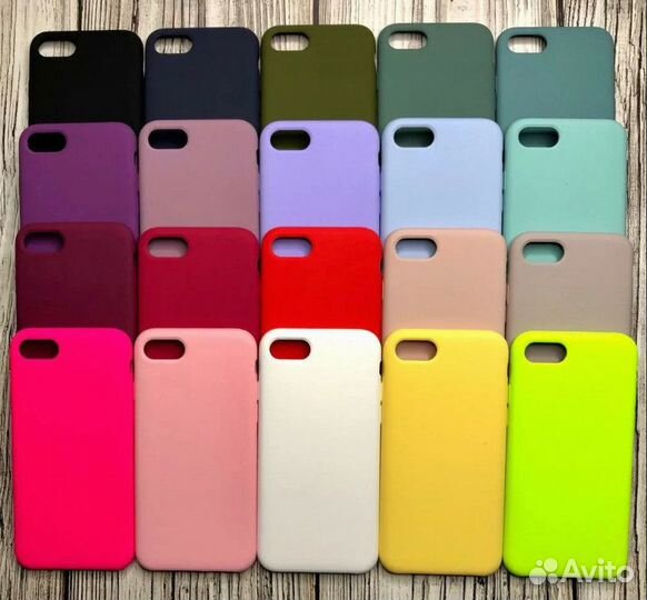 Силиконовый чехол на iPhone 7/8/SE 2020