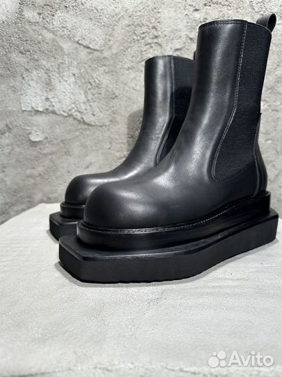 Ботинки Rick Owens Turbo Cyclops Black Boots