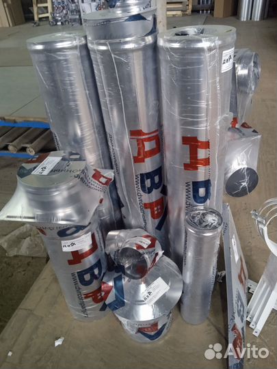 Дымоходы Вентиляция Сендвич труба Воздуховоды