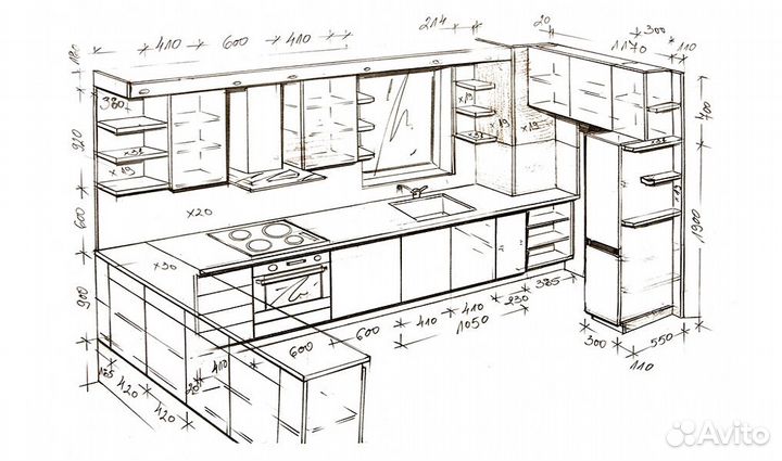 Производство мебели на заказ.Распил и продажа лдсп
