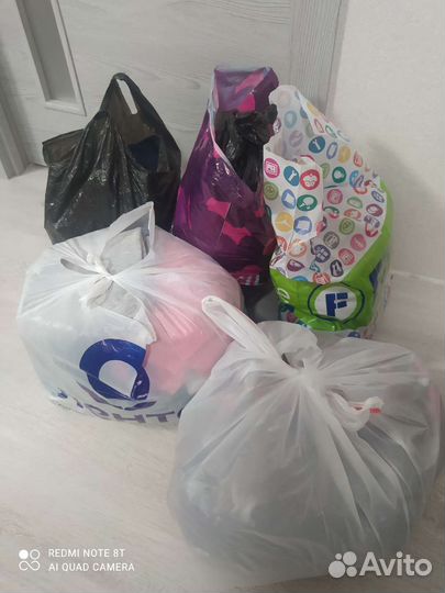Детские вещи пакетом для девочек 116-128 (134)