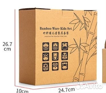 Посуда из бамбука