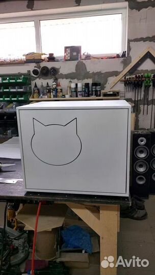 Лоток для кошек / тумба для лотка