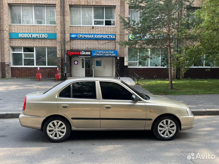 Hyundai Accent 1.5 AT, 2005, 310 000 км