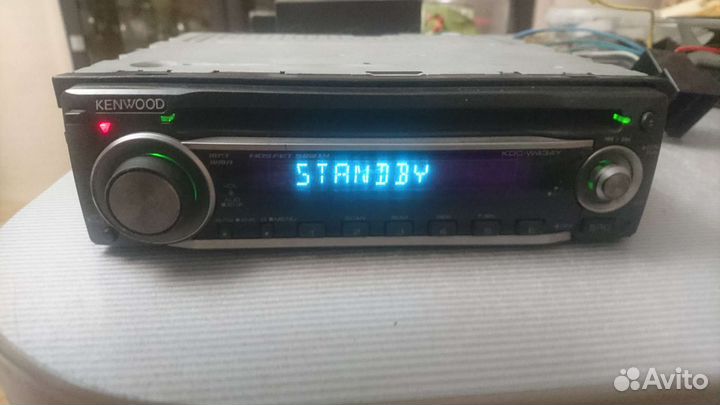 Автомагнитола Kenwood KDC-W434GY + 2 колонки 13