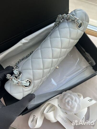 Сумка Chanel 2.55 grey violet