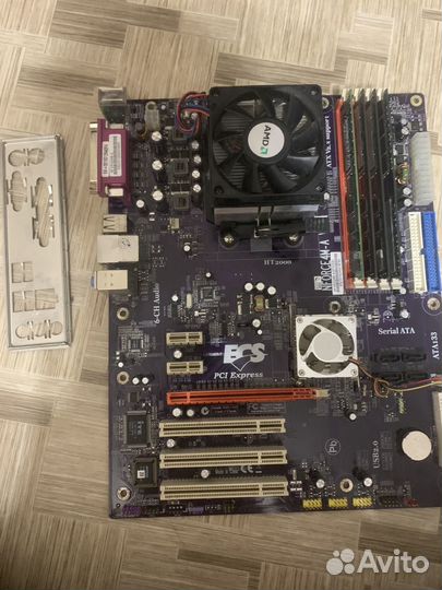 Связка мать+проц+озу