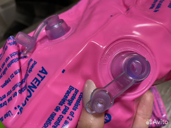 Нарукавники intex на 3-6 лет