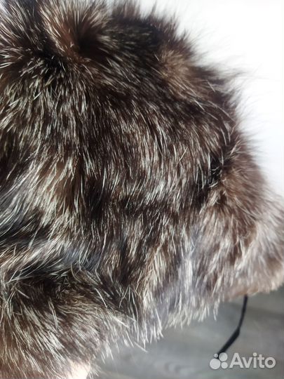 Норковая шапка детская