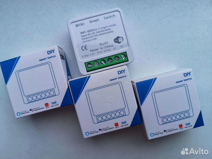 Умное wifi реле tuya