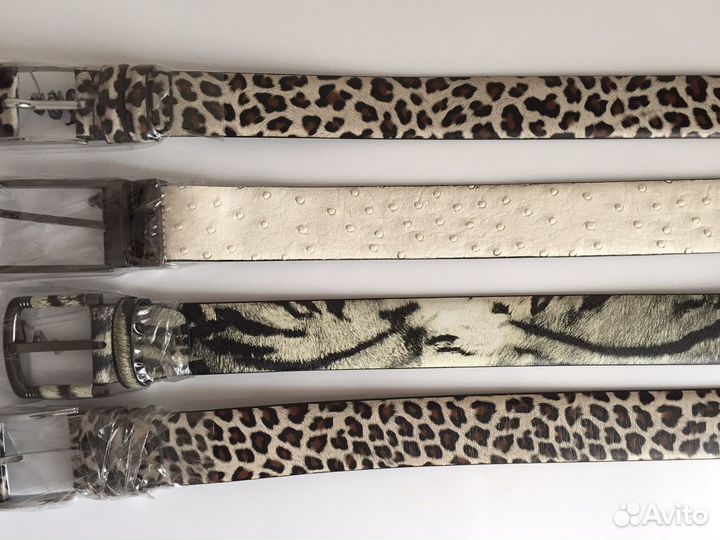 Мужской кожаный ремень