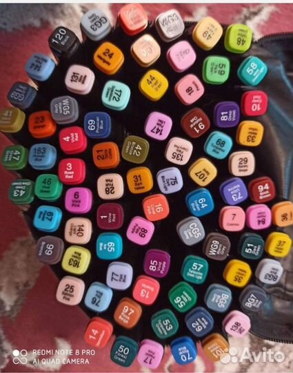 Маркеры для скетчинга 36, 48, 60, 80, 120 и 168 шт