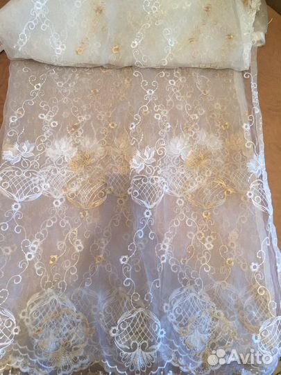 Тюль органза 4 на 1.5 метра