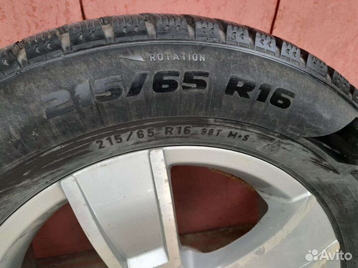 R16 Formula Ice 215/65, PCD 5x114.3 DIA 67.1