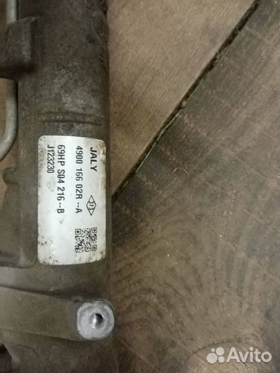 Рулевая рейка renault logan 2 490016602r
