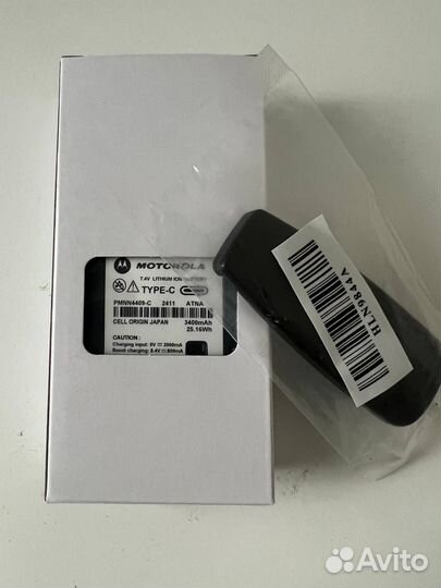 Акамулятор USB type-c для DP4801 Моторола 3400 мач