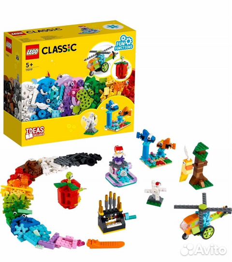 Lego classic 11019 Кубики и функции