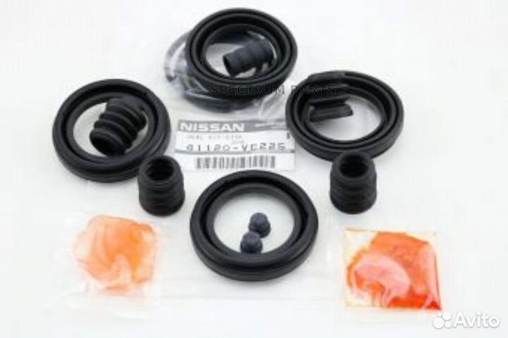 Рем.комплект прдн.торм.суппортов, F24, Y61 nissan