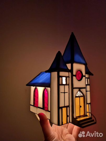 Настольная лампа, светильник,ночник. Стиль Тиффани