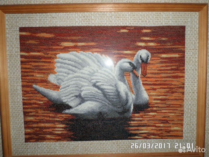 Картина (вышивка крестом)