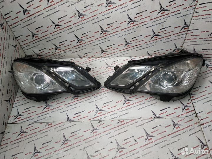 Фары w212 Mercedes дорест