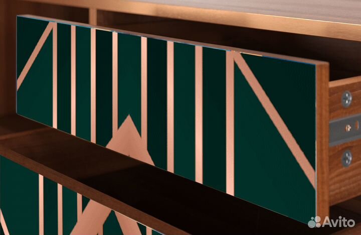 Тв-тумба T4 - Орех - Emerald Gats