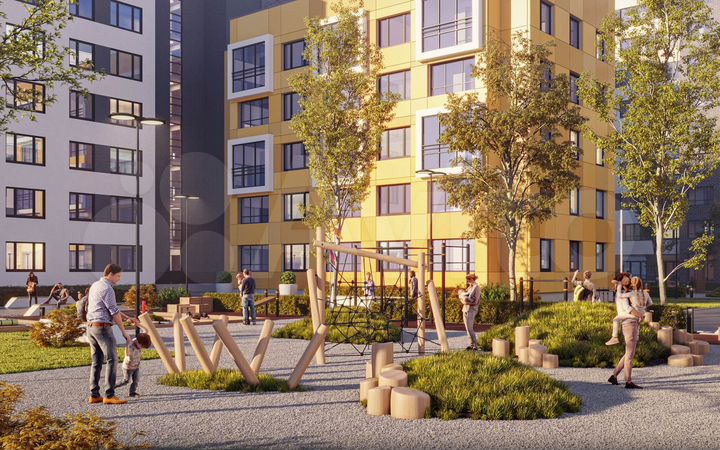 2-к. квартира, 53,9 м², 6/10 эт.