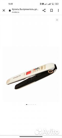 Выпрямитель для волос Rowenta CF-7711D4 утюжок