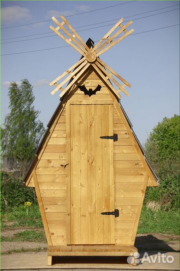 Уличный туалет с установкой