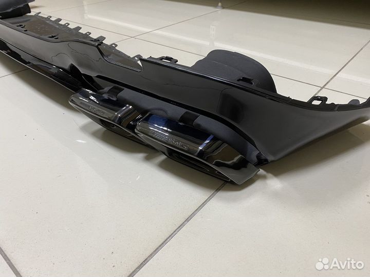 Диффузор на Mercedes w213 6.3 AMG дорест