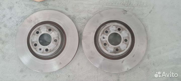 Передние тормозные диски audi 345мм a6 c7