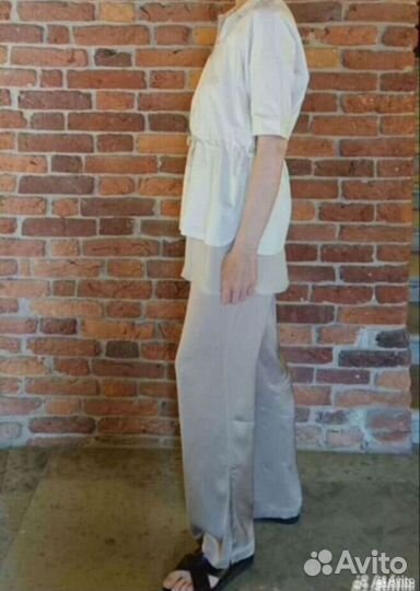 Рубашка Fabiana Filippi 46 оригинал шёлк хлопок