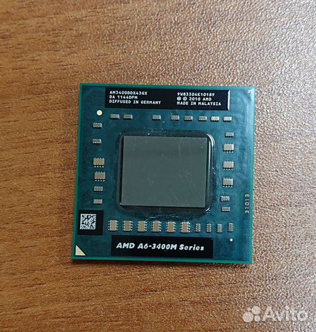 Процессор AMD A6-3400m socket FS1 гарантия
