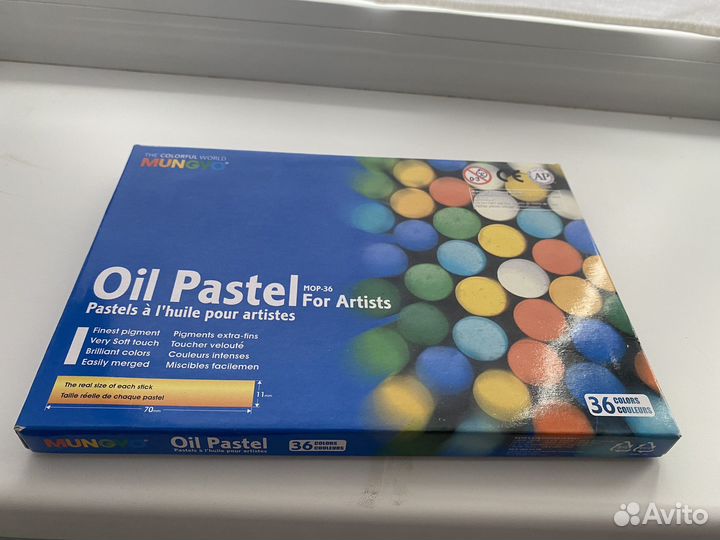 Пастель масляная Mungyo Oil Pastel 36 цвета